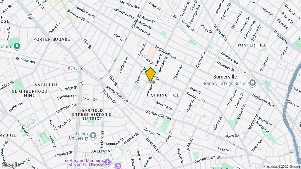 48 Belmont St, Unit 2 Map and Location Details