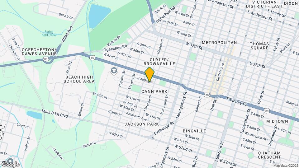 711 W 44th St, Unit C Mapa y Detalles de la Ubicación