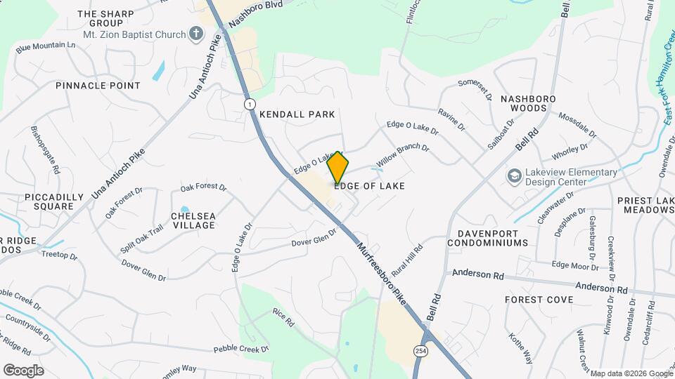 2611 Lakevilla Dr, Unit 2611 Map and Location Details