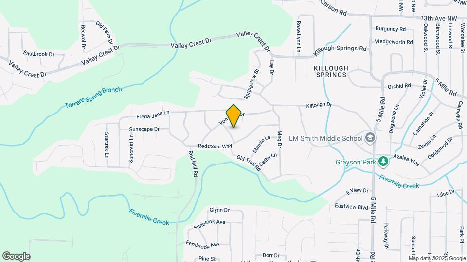 908 Redstone Ln Map and Location Details