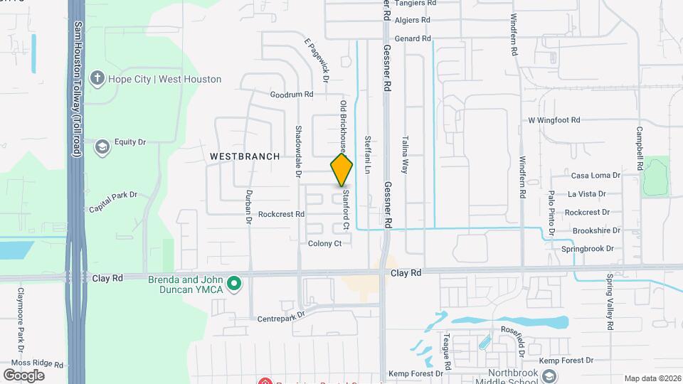 10254 Valleywood Dr Map and Location Details