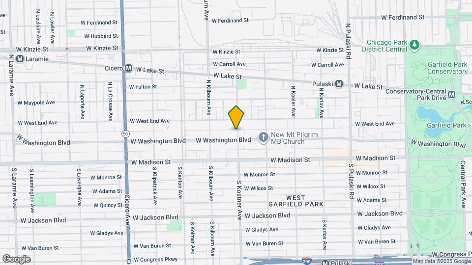 116 N Kostner Ave Map and Location Details
