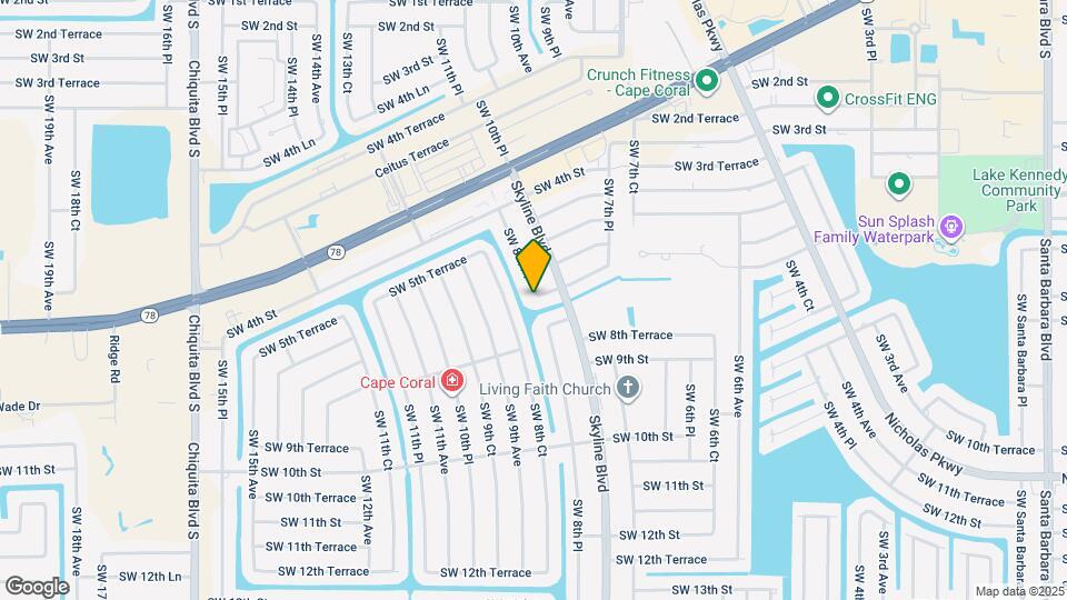 612 SW 8th Pl Map and Location Details