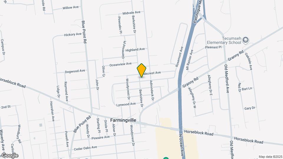 203 Berkshire Dr Mapa y Detalles de la Ubicación