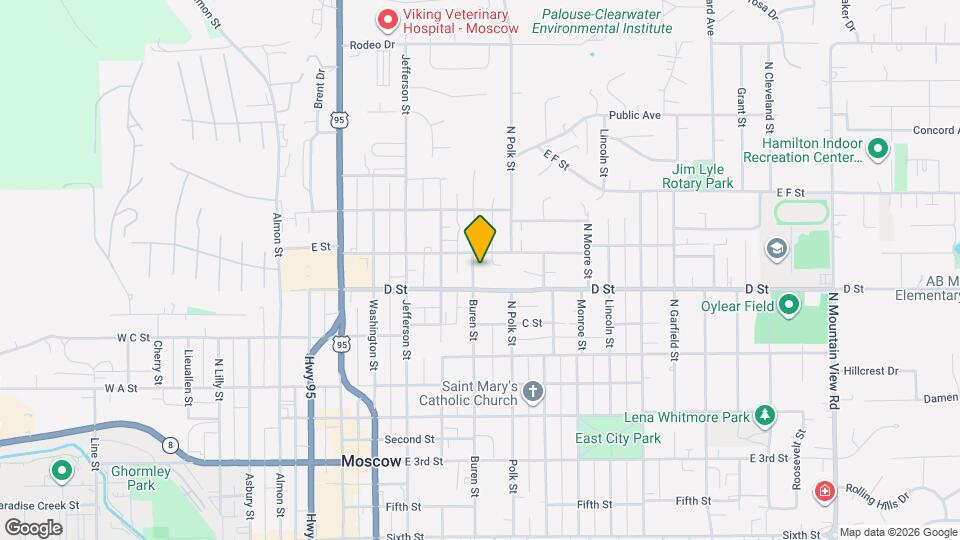 452 N Van Buren St, Unit Unit 1 Mapa y Detalles de la Ubicación