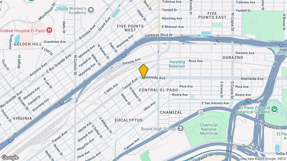2315 Myrtle Ave Map and Location Details