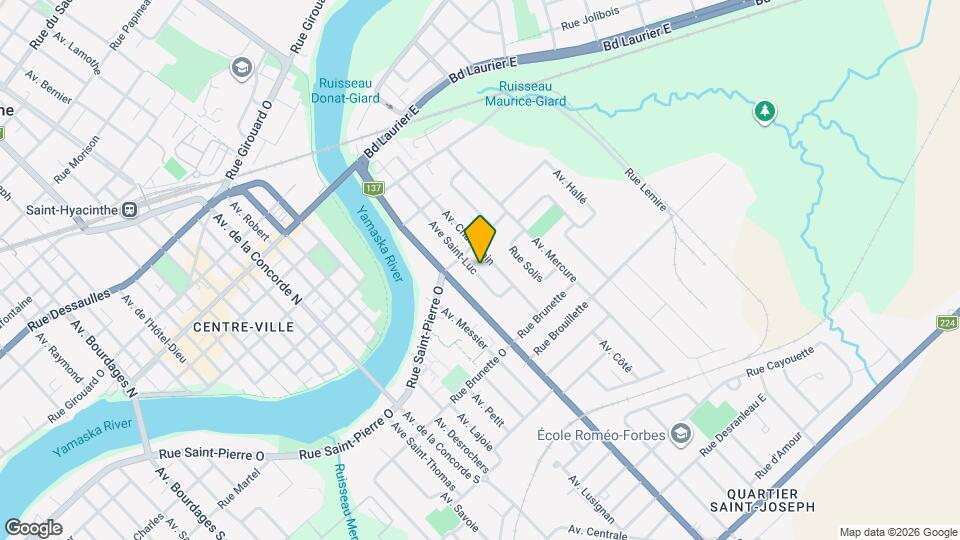 15870 Saint-Luc Av Map and Location Details