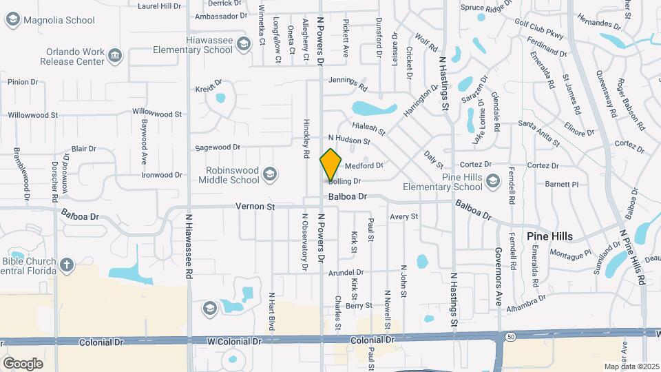 6240 Bolling Dr Map and Location Details