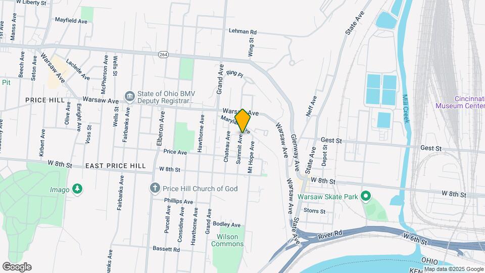 940 Summit Ave Mapa y Detalles de la Ubicación