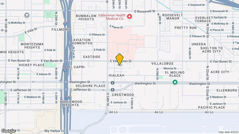 2440-2442 E Monroe St Map and Location Details