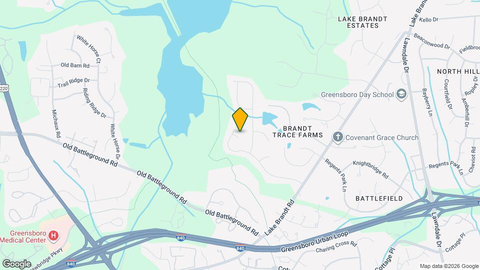 5104 Grist Mill Ct Map and Location Details