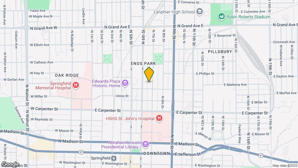 815 N 7th St Map and Location Details