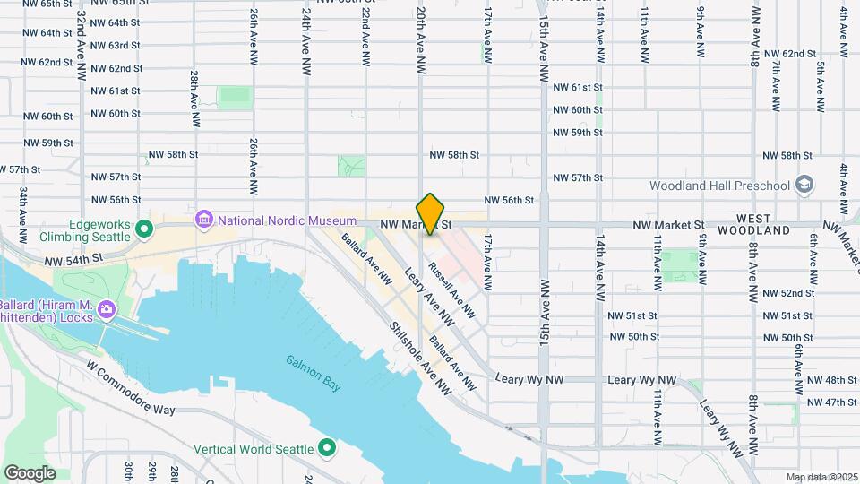 5343 Tallman Ave NW Map and Location Details
