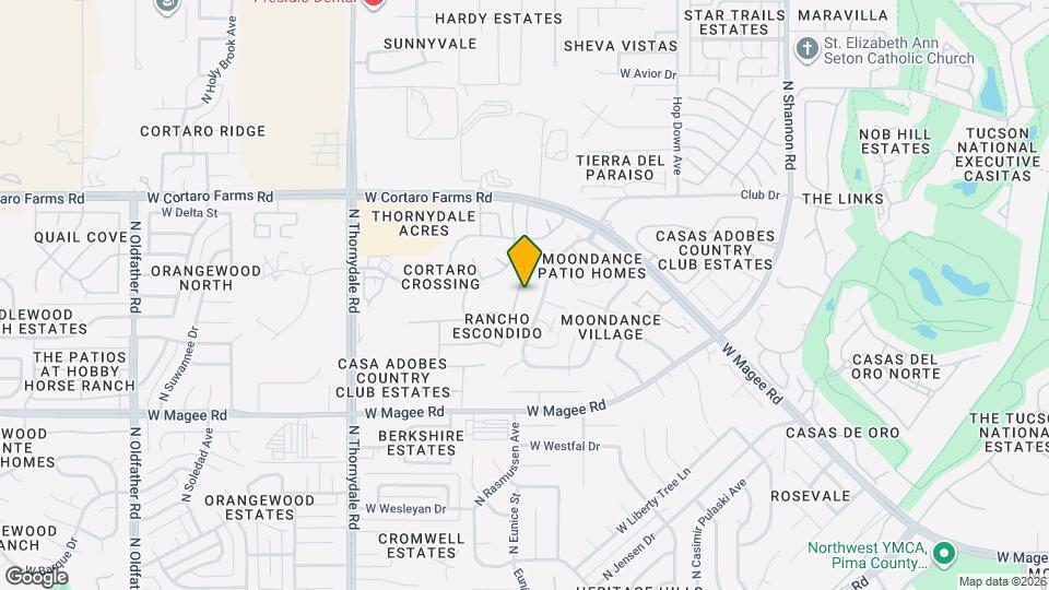 8224 N Camino De La Viola Map and Location Details