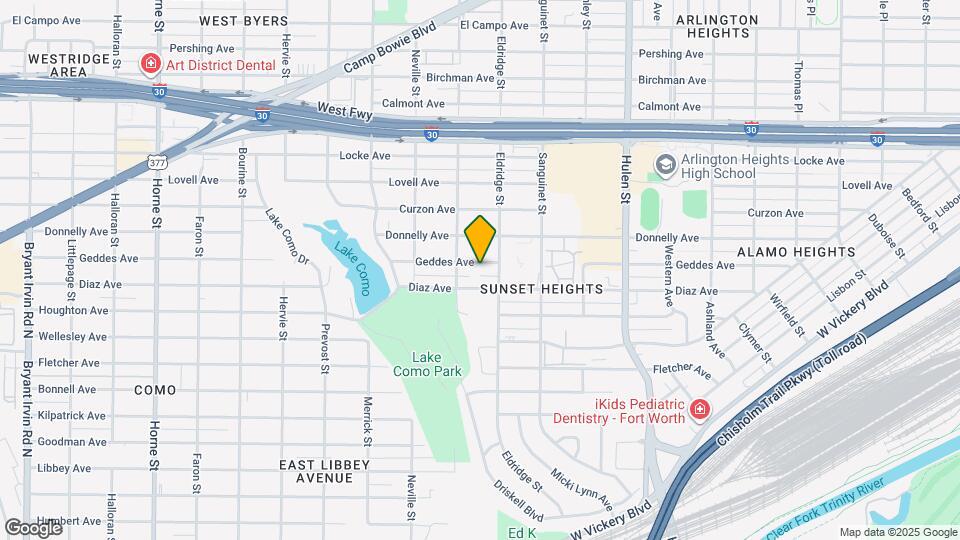 4919 Geddes Ave Map and Location Details