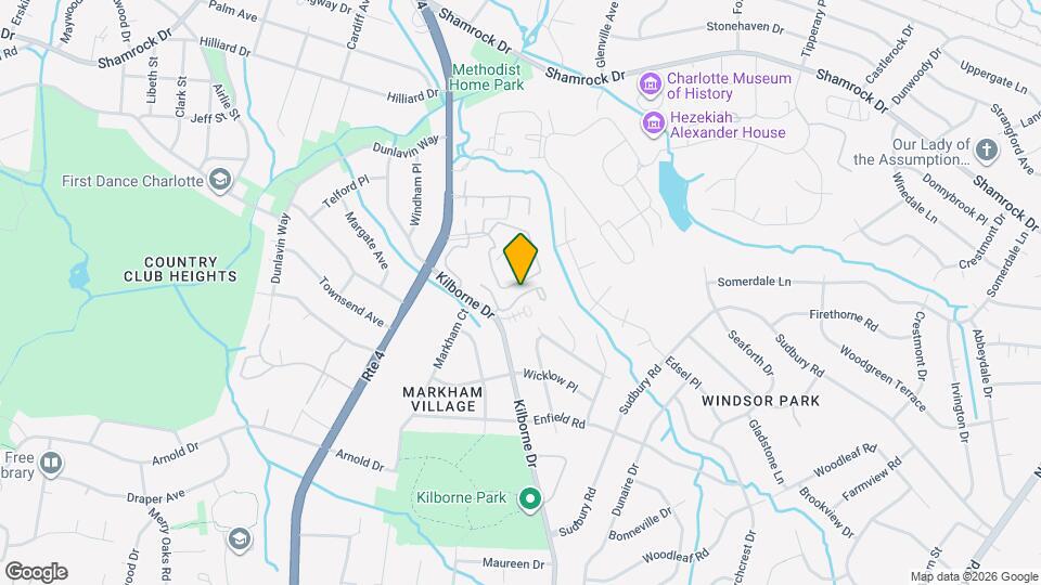 2225 Kilborne Dr Map and Location Details