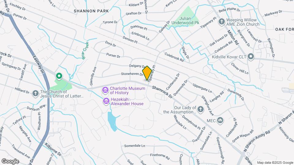 3701 Tipperary Pl Map and Location Details