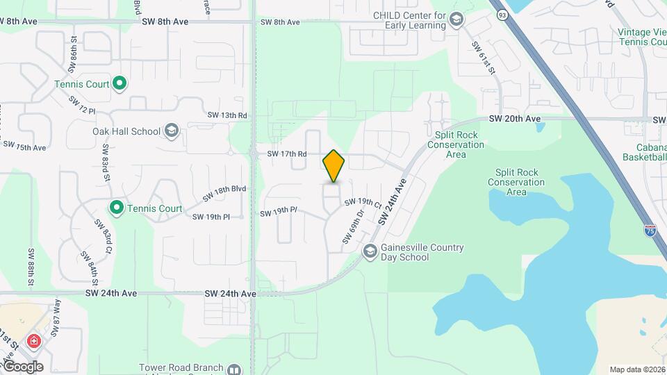 1826 SW 69th Terrace Map and Location Details