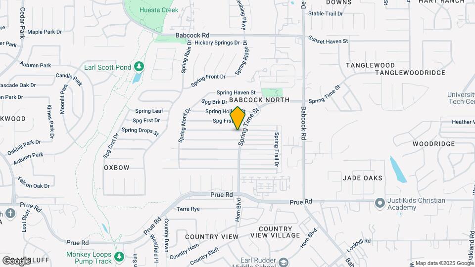 6706 Spring Manor St Map and Location Details