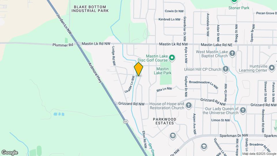 3207 Delia Ln NW Map and Location Details