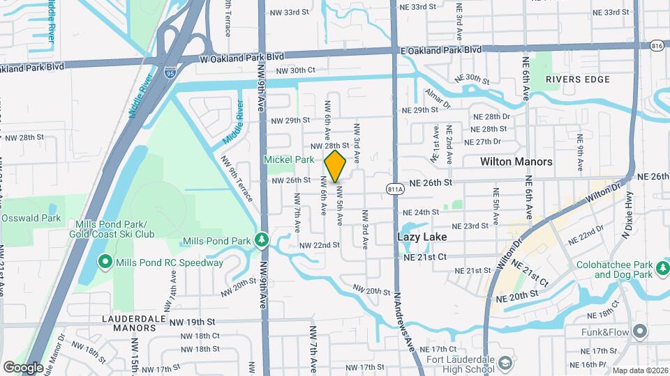 2503 NW 5th Ave Map and Location Details