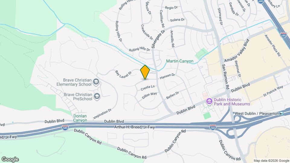 7420 Hansen Dr Map and Location Details