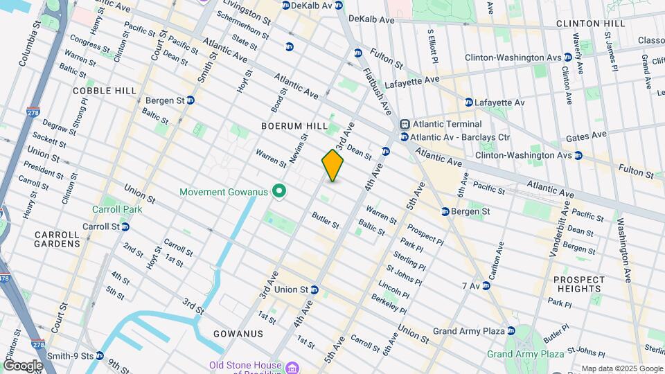 551 Warren St Map and Location Details