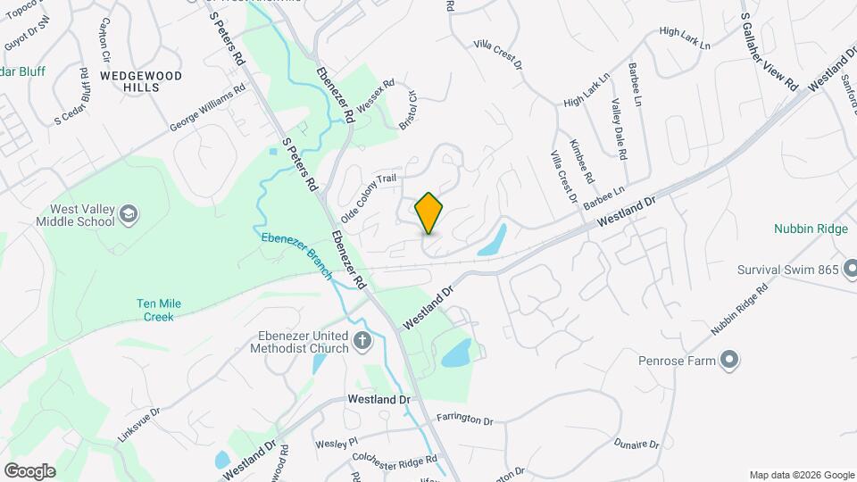 819 Calypso Way Map and Location Details