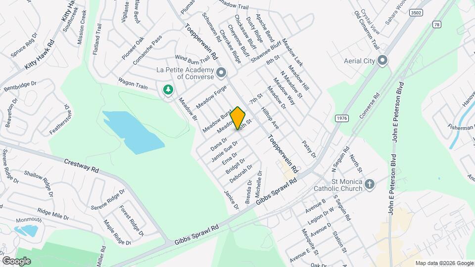 702 Dana Dr Map and Location Details