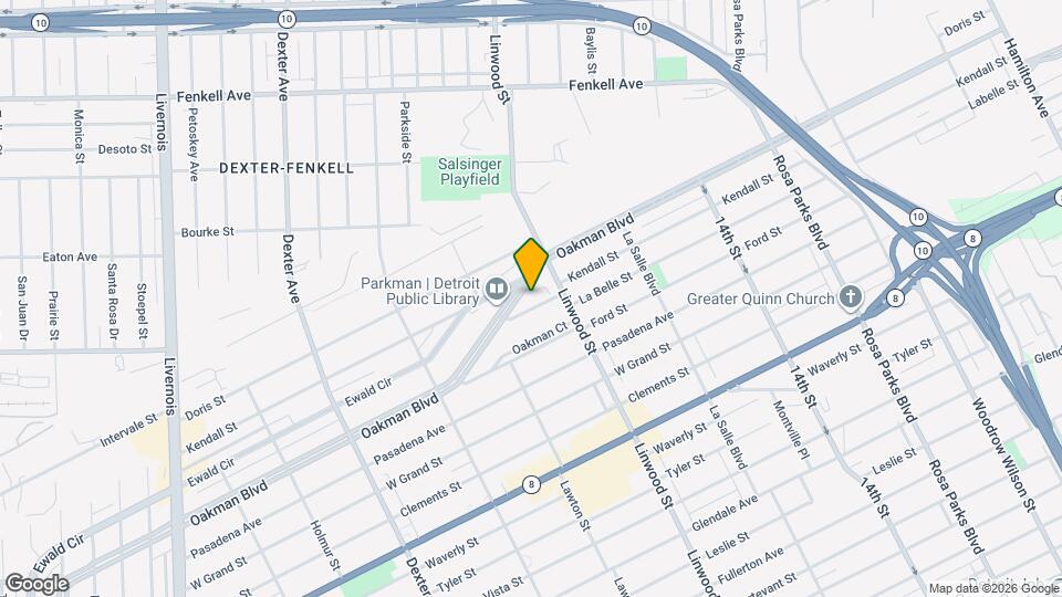 1705 Oakman Blvd Map and Location Details