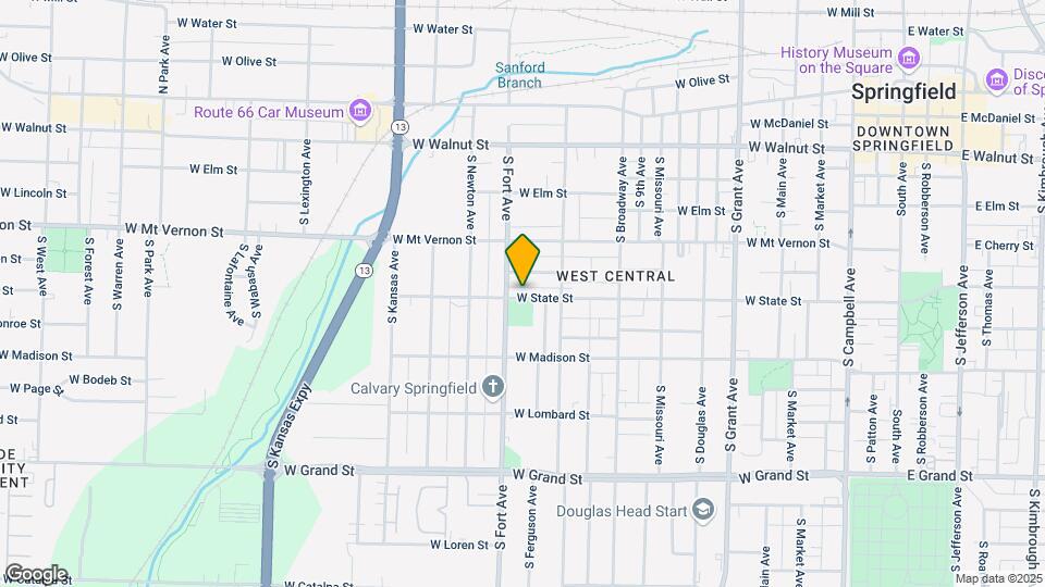 1209 W State St Map and Location Details
