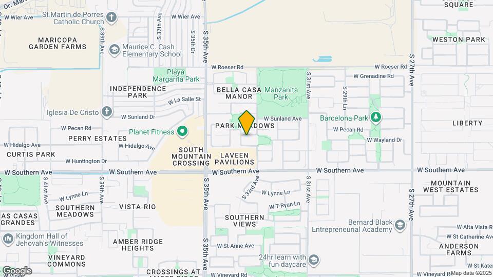 3329 W Wayland Dr Map and Location Details