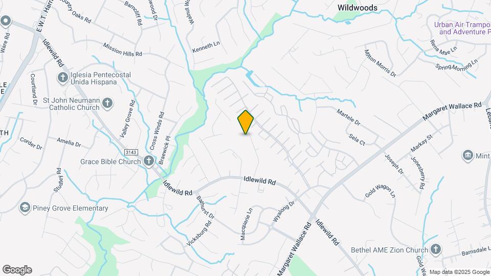 3837 Sally Ln Map and Location Details