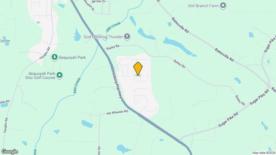 403 Park Creek Trce Mapa y Detalles de la Ubicación