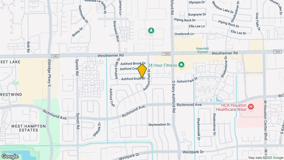 12719 Ashford Knoll Dr Map and Location Details