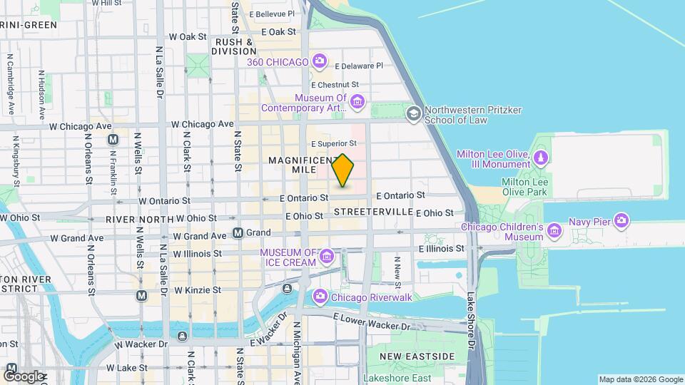 323 E Ohio St Mapa y Detalles de la Ubicación