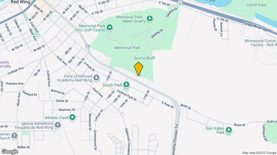 1543 Bush St Map and Location Details