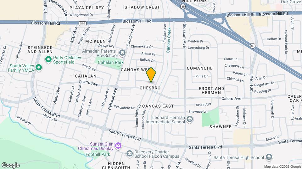 746 El Sombroso Dr Mapa y Detalles de la Ubicación