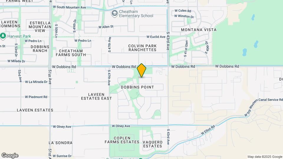 4429 W Paseo Way Map and Location Details