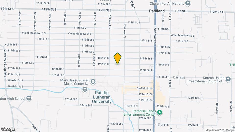 702 119th St S Map and Location Details