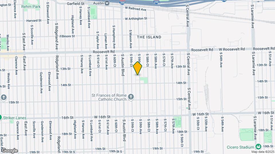 1326 S 59th Ave Map and Location Details