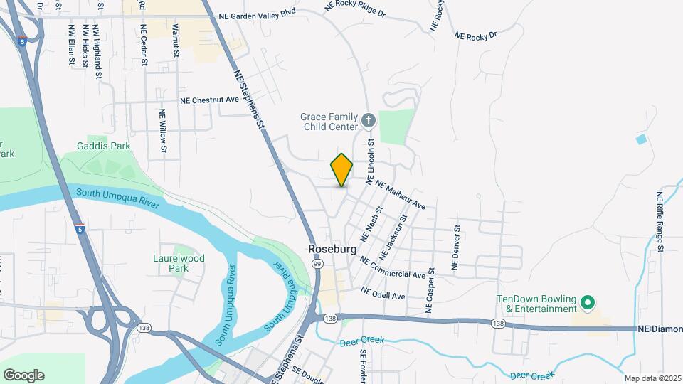 1055 NE Klamath Ave Map and Location Details