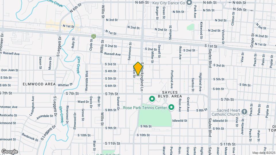 2926 S 5th St Map and Location Details