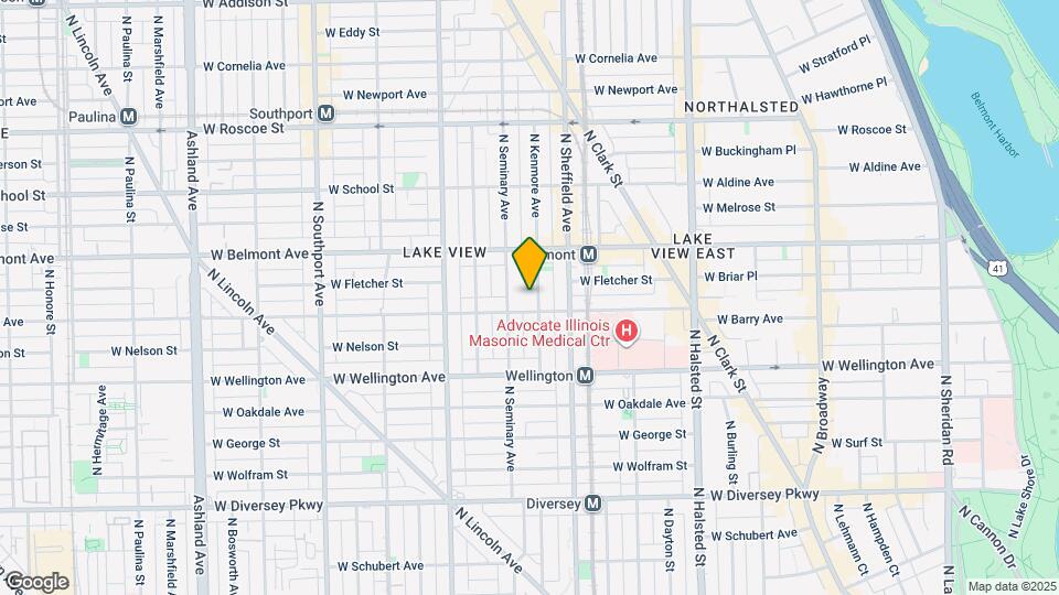 3112 N Kenmore Ave Map and Location Details