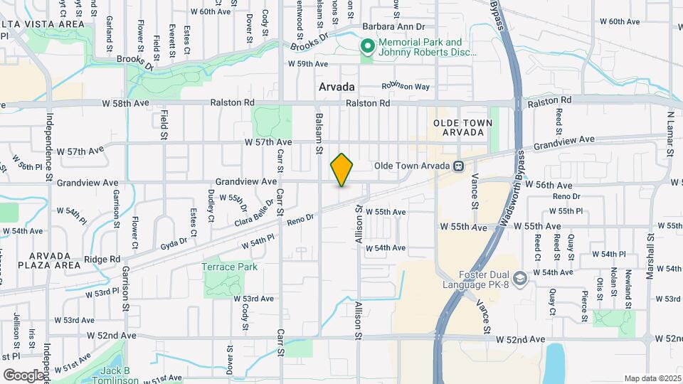 8030 Grandview Ave Map and Location Details