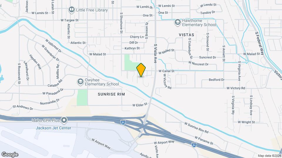 2895 S Ladera Pl Map and Location Details