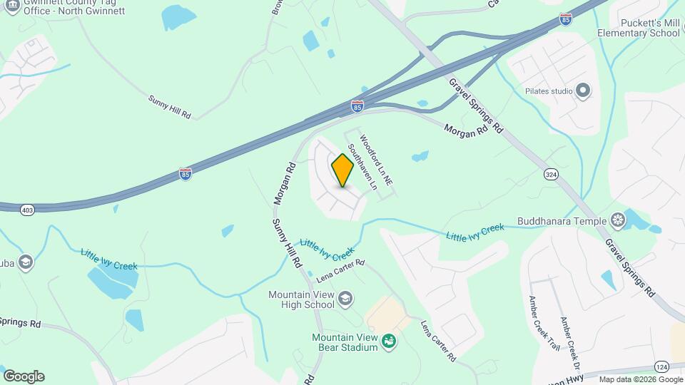 2506 Gristhaven Ln Map and Location Details