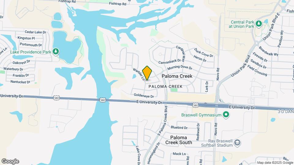 850 Warbler Ln Map and Location Details