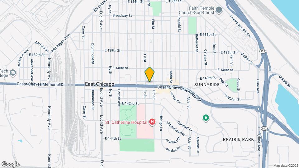 1912 E Columbus Dr Map and Location Details