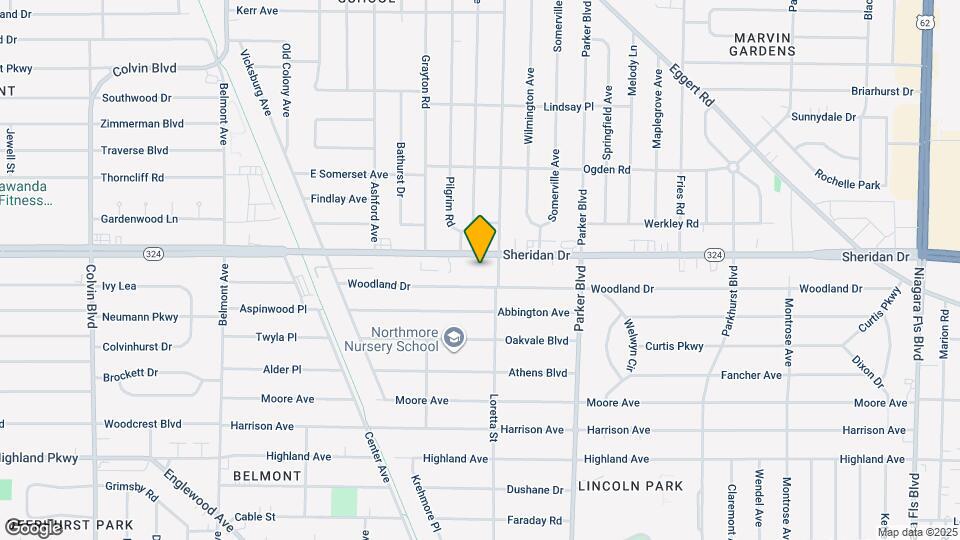 2481 Sheridan Dr Map and Location Details